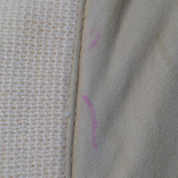 MARC ECKO MENS SUEDE BLEND FULL ZIP SWEATER- Beige color- $48.00 - Picture 10 of 13